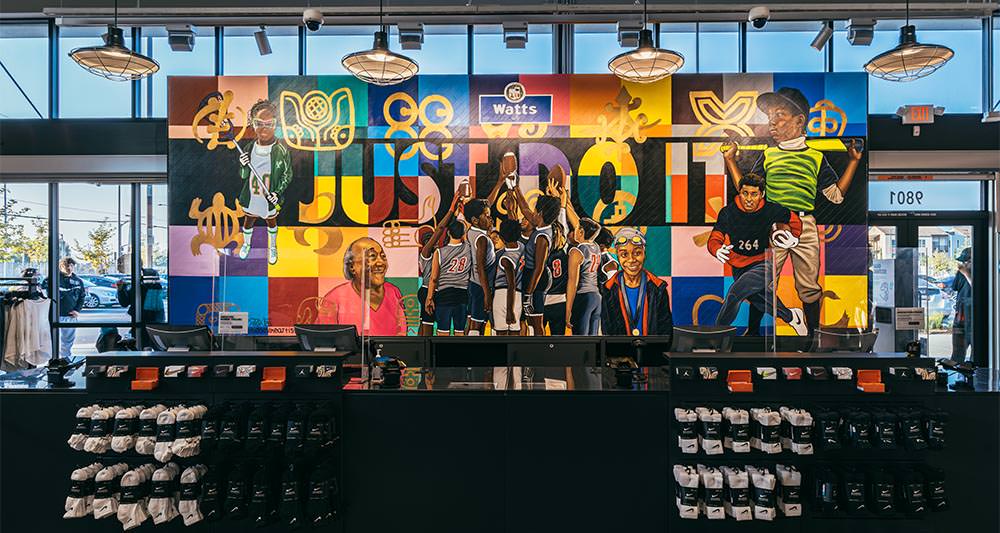 dueño ballena Incienso 2nd Los Angeles area Nike Community store opens in Watts during Mamba Week  | BlackNLA